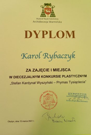 Dyplom Karola