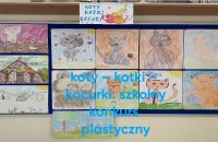 koty – kotki – kocurki_ szkolny konkurs plastyczny