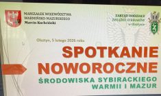 Uczestniczyliśmy w Noworocznym spotkaniu Sybiraków Warmii i Mazur 2026